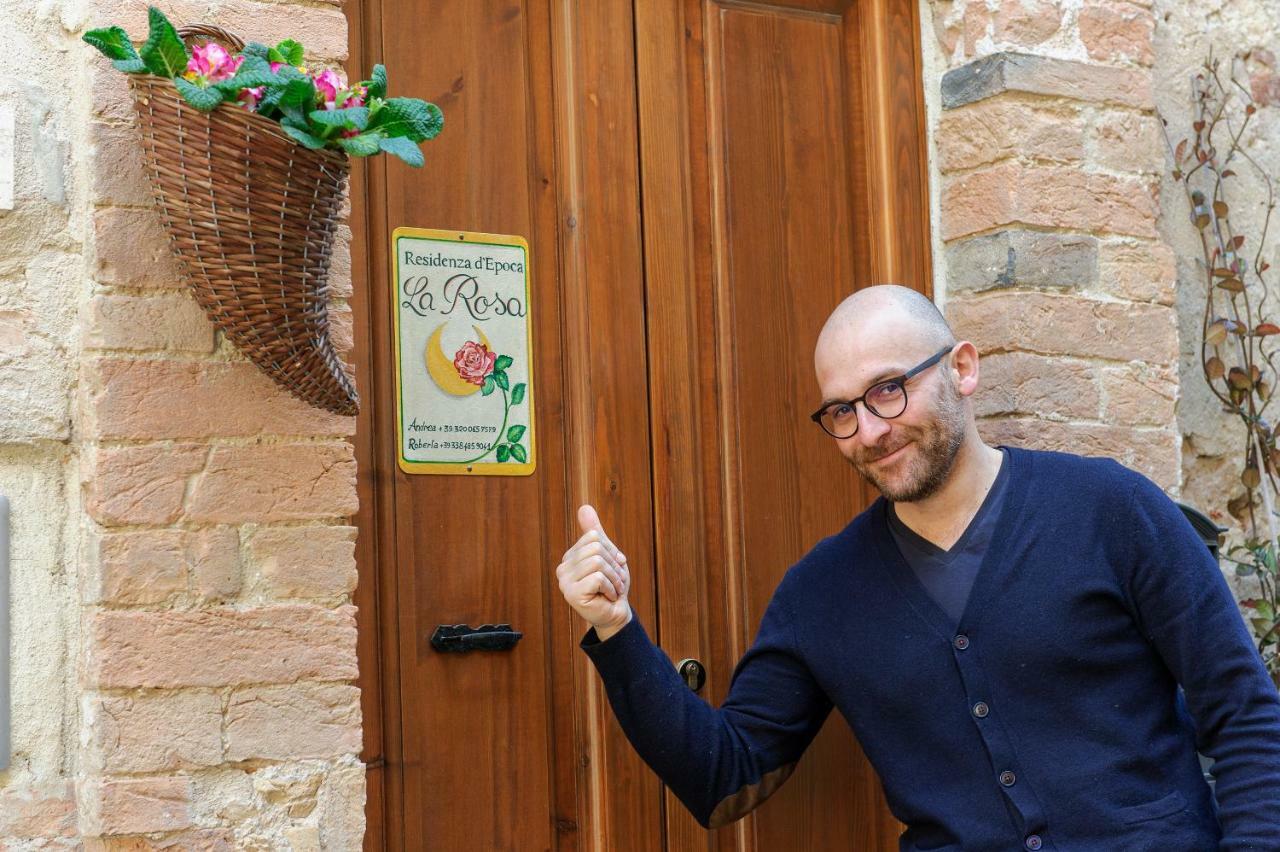 Residenza D'Epoca La Rosa Pienza Exterior foto