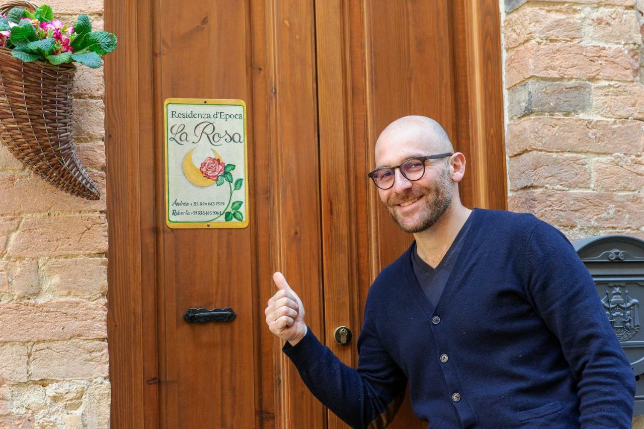 Residenza D'Epoca La Rosa Pienza Exterior foto